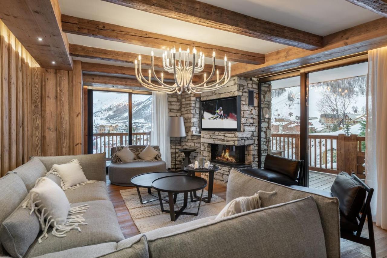 Penthouse Best View - Les Chalets Covarel Val-dʼIsère Екстериор снимка