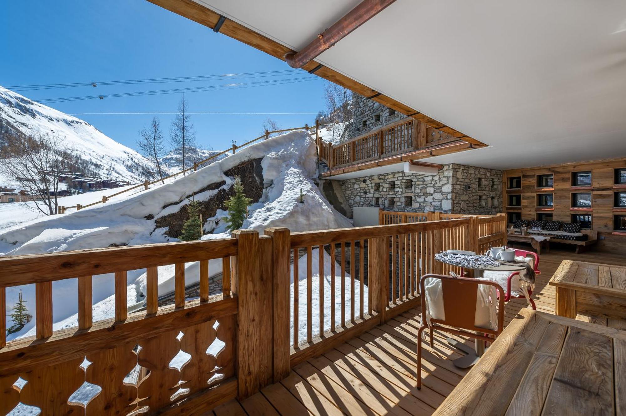 Penthouse Best View - Les Chalets Covarel Val-dʼIsère Екстериор снимка